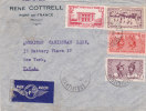 Tres Belle Lettre  MARTINIQUE  1939 Pour Les USA/522 - Cartas & Documentos