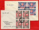 HONG-KONG 2 LETTRES DU 10/10/1946 DE HONG-KONG POUR PLYMOUTH ANGLETERRE COVER - Briefe U. Dokumente