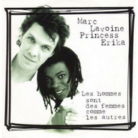 CDS Marc Lavoine / Princess Erika " Les Hommes Sont Des Femmes " Promo - Ediciones De Colección