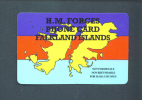 FALKLAND ISLANDS  -  Remote Phonecard As Scan/Military Use Only - Islas Malvinas