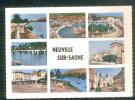 CPSM  Neuville Sur Saone (69) - Multivues ( 8 Vues Vue Aérienne  CELLARD ) - Neuville Sur Saone