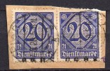Oberschlesien - Dienstmarken - 1920 - Michel N° 4 III - Other & Unclassified