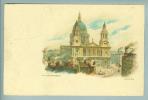 Grossbritanien London St.Pauls Cathedrale Ungebraucht Litho #5376 - St. Paul's Cathedral