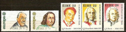 Ierland Irlande Eire 1985 Entre Yvertnr. 566-570 *** MNH  Cote 21 € CEPT,  European Music Year - Neufs