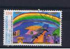 RB 808 - Greece 2000 - 130d Children's Painting Competition- SG 2128 Fine Used Stamp - Rainbow Art Theme - Oblitérés