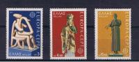 RB 808 - Greece 1974 - Europa Ancient Greek Sculptures SG 1268/70 - Set Of 3 MNH Stamps - Art Theme - Nuevos