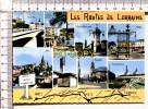 Les  ROUTES  De  LORRAINE  -  Souvenir -  8 Vues : Thionville, St Nicolas, Basse Yutz, Pont Mousson, Hayange, Hagondange - Lorraine