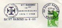 88  SAINT NABORD  10° Anniversaire Des Scouts Unitaires De France 1978/1988  14/06/88 - Unclassified
