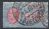 1908 REGNO USATO ESPRESSO 30 CENT - RR9591 - Exprespost