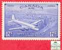 Canada # CE3 Scott - Unitrade - Mint - 17 Cents - Air Mail Special Delivery - Airplane - Dated: 1946 / Avion - Airmail