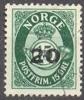 1952 Post Horn Surcharged Mi 378 /Facit 411 / Sc 329 Used/oblitere/gestempelt [sim] - Used Stamps