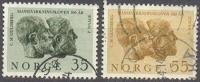 1964 C.M. Guldberrg & Peter Waage Mi 514-5 /Facit 547-8 / Sc 452-3 / YT 471-2 Used/oblitere/gestempelt [sim] - Used Stamps