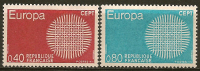 FRANCE - Yvert -  1637/38** - Cote 1.25 € - 1970