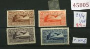 2000 Anni Virgiliano   YV. Avions 21/24*  Cote 100 € - Airmail