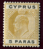 Zypern 1904 - Cyprus - Chypre - Kibris - Michel 46 - * Mh Charn. - Zypern (...-1960)