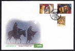 Ireland Scott #1760-1762 FDC Set Of 3 Christmas - FDC