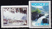 Europa  1977 - Norvegia  Nuovi  2 Val  Un.698/699 - 1977