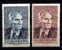 CS 1950 Mi 618-9 ** Yt 536-537, S.K.Neumann - Unused Stamps