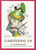 CP  CARTEXPO 19  PARIS MUTUALITE   1992   Illustration  Ludmilla BALFOUR - Bourses & Salons De Collections