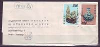 CHINA - TAIWAN - TAIPEI - AIRMAIL LETTER - Ancient Chinese Art Treasures  - 1969 - Covers & Documents