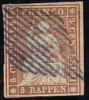 1850 SWITZERLAND MICHEL: 13 Llz USED - Used Stamps