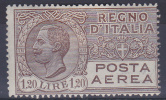 ITALIË - Michel - 1927 - Nr 254 - MH* - Cote 45,00€ - Correo Aéreo