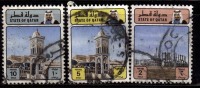 Qatar Used 1982, 3v Views, Clock Tower, Oil Refinery, Energy - Qatar