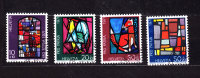 1971            N° 150 à 153     OBLITERES  CATALOGUE  ZUMSTEIN - Used Stamps