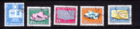 1961            N° 103 à 107     OBLITERES  CATALOGUE  ZUMSTEIN - Gebraucht