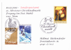 10.12.2011 -  Sonderstempelbeleg  "25. Altwiener Christkindl."  Via PA Christkindl -   Siehe Scan   (10122011 Spa Altw.) - Cartas & Documentos