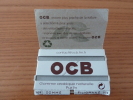 Papier à Cigarettes OCB (blanc - N°4 GOMME FILIGRANE) - Other & Unclassified
