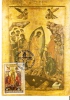 Romania/ Maxi Card / Descent To Hell - Icon - Cotroceni Church / First Day Of Issue - Easter
