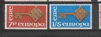 Yvert 203 / 204 ** Neufs Sans Charnière MNH Europa - Unused Stamps