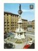 Cp, Espagne, Pamplona, Monument Aux Fors, Voyagée - Navarra (Pamplona)