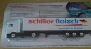 Schiller Fleisch (slaughterer), Truck, City Hof, Bavaria, Germany - LKW