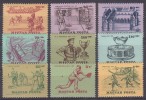 Ungarn  2127/35 , Xx  (681)* - Unused Stamps