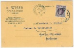 LIEGE 1923 / FROIDMONT-LEZ-TOURNAI   Houyoux 15 Ct - Briefe U. Dokumente