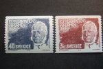 SWEDEN 1966   YVERT 539/40  MICHEL 553/54A    MNH **     (011203-NVT) - Neufs