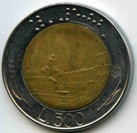 Italie Italia 500 Lire 1986 KM 111 - 500 Lire