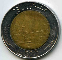 Italie Italia 500 Lire 1986 KM 111 - 500 Liras