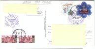 2010 Russia  Rossia Nice  Christmas Postal Stationery Sent To Japan Entiere Postcard Cover - Maximumkarten