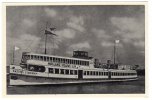 Nederland/Holland, Harderwijk, Holland-Veluwe-Lijn Stoomboot Mij., "Kasteel Staverden" Ca. 1950 - Harderwijk