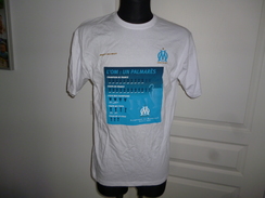 TEE SHIRT NEUF XL  FOOT 246A FOOTBALL OM OLYMPIQUE DE MARSEILLE PALMARES - Otros & Sin Clasificación