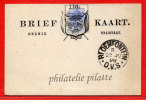 ETAT D´ORANGE CARTE DU 22/07/1898 DE BLOEMFOTEIN COVER - Oranje Vrijstaat (1868-1909)