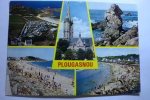 Delcampe - D 29 - Plougasnou - Le Camping De Primel, L'église, Le Rocher Du Sphinx Et La Plage De Primel - Plougasnou