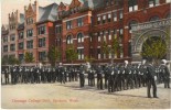 Spokane WA Washington, Gonzaga University Marching Drill Team Military Rifles, On C1910s Postcard - Spokane