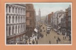 England Engleterre Belfast (High Street ) Animé Animated Carte Postale Postcard Cpa - Antrim