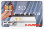F46B / 1989 - ISO Thomson / Emprunte De La Puce Au Recto - 50 U - SC4on - Luxe - 1989