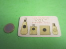 PIVER - VOLT - CALENDRIER 1925  - Carte Parfumée Ancienne - Anciennes (jusque 1960)