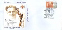 Special Cover,Captain Vijay Hazare,  By India Post,  As Per Scan Only, Cricket Famous Person, Sports, - Cricket